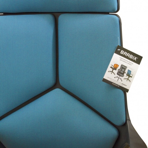Кресло компьютерное Brabix Premium Prime EX-515 ткань, голубое 531568 фото 5